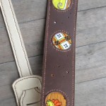 70s Swiss Cheese Guitar Strap