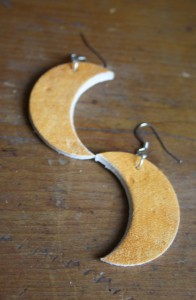 Half Moon Over Dryden Earrings