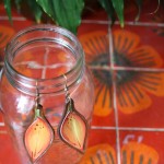 Saskatchewan - Western Red Lily Earrings