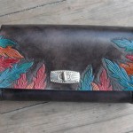 Shake a Tail Feather Clutch
